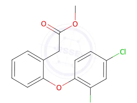 Chemical structure of Fenclofenac Methyl Ester