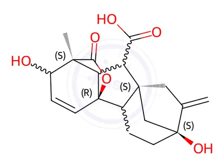 Chemical structure of Gibberellin Related Compound (10365-11-4)