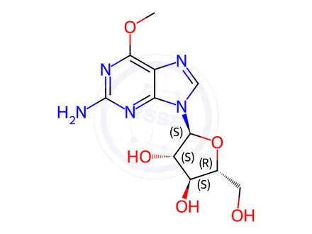 Chemical structure of Nelarabine Alfa Isomer