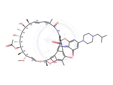 Chemical structure of Rifalazil