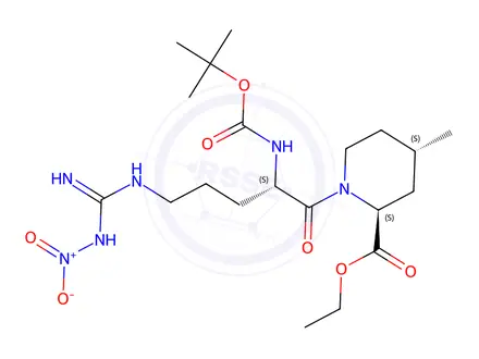 Chemical structure of Argatroban Impurity 131