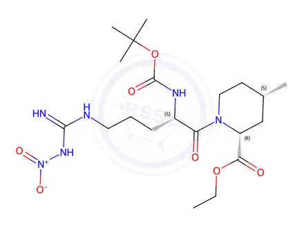 Chemical structure of Argatroban Impurity 130