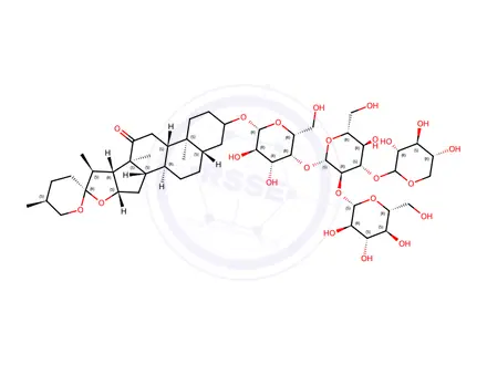 Chemical structure of chloromaloside A