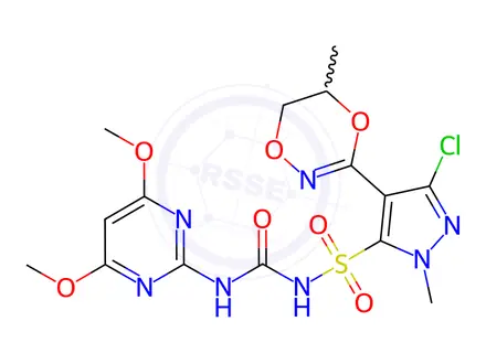 Chemical structure of Metazosulfuron