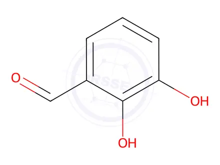 Chemical structure of 2,3-Dihydroxybenzaldehyde