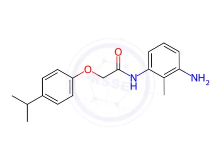 Chemical structure of N-(3-Amino-2-methylphenyl)-2-(4-isopropylphenoxy)-acetamide