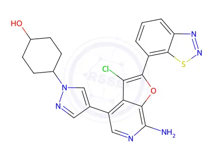 Chemical structure of coMpound 13a