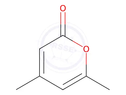 Chemical structure of 4,6-Dimethyl-2-pyrone