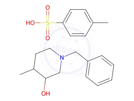 Chemical structure of N-Benzyl-3-hydroxy-4-Methyl-piperidiniuM Toluene-4-sulfonate