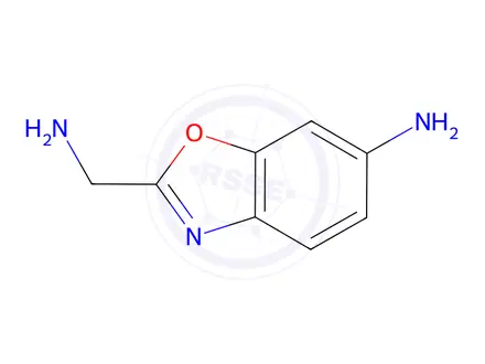 Chemical structure of 6-Aminobenzoxazole-2-methanamine