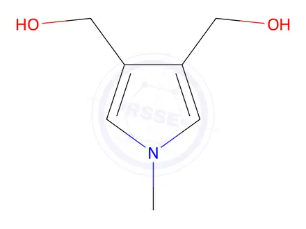 Chemical structure of (1-Methyl-1H-pyrrole-3,4-diyl)dimethanol