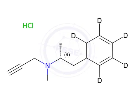 Chemical structure of Selegiline-d5 Hydrochloride