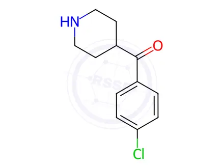 Chemical structure of 4-(4-Chlorobenzoyl)piperidine