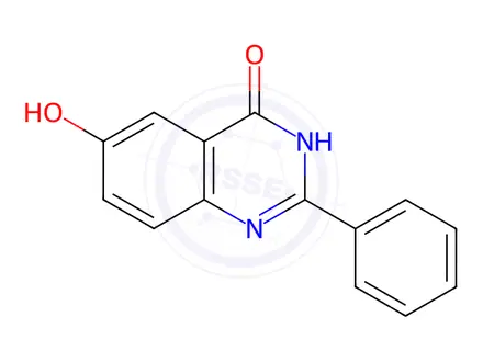 Chemical structure of 2-PHENYL-QUINAZOLINE-4,6-DIOL