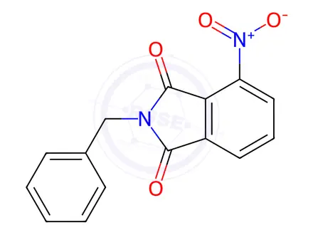 Chemical structure of 2-Benzyl-4-nitroisoindoline-1,3-dione