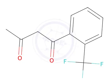 Chemical structure of 1-(2-TRIFLUOROMETHYL-PHENYL)-BUTANE-1,3-DIONE