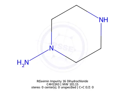 Chemical structure of Rifaximin Impurity 16 Dihydrochloride