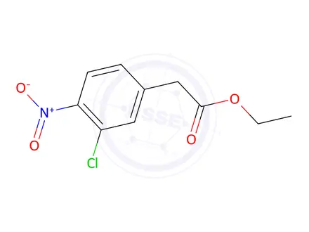 Chemical structure of Ethyl 3-chloro-4-nitrophenylacetate