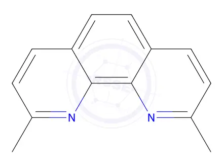 Chemical structure of 1,10-Phenanthroline, 2,9-dimethyl-