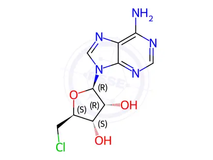 Chemical structure of Adenosine Impurity 126