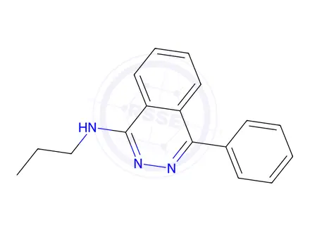 Chemical structure of 4-Phenyl-N-propylphthalazin-1-amine