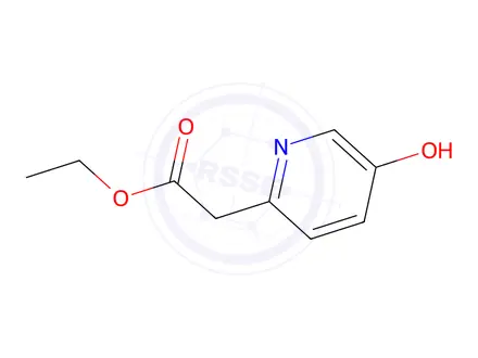 Chemical structure of ethyl 2-(5-hydroxypyridin-2-yl)acetate