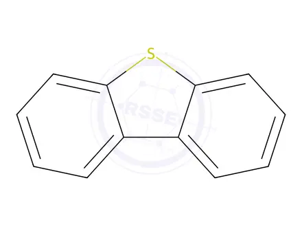 Chemical structure of Dibenzothiophene