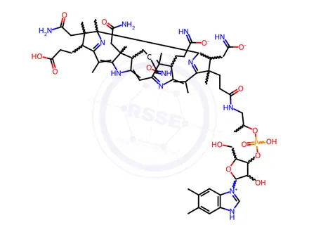 Chemical structure of Vitamin B12 Impurity 17