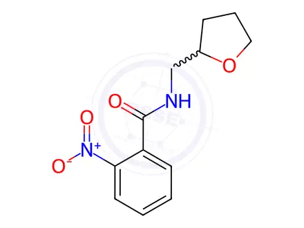 Chemical structure of 2-Nitro-N-((tetrahydrofuran-2-yl)methyl)benzamide