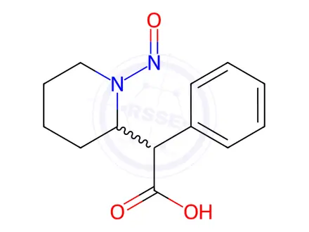 Chemical structure of Methylphenidate Hydrochloride Impurity 18 (N-Nitroso Methylphenidate Hydrochloride USP Related Compound A Monomer)