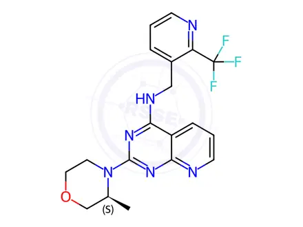Chemical structure of AWZ1066S