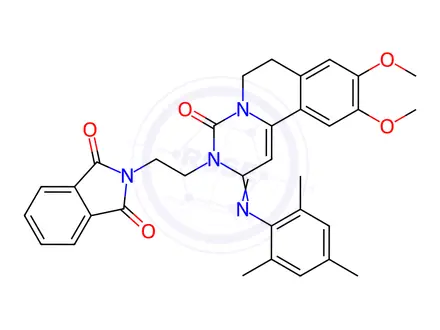 Chemical structure of Ensifentrine Isoindole-1,3-dione Impurity