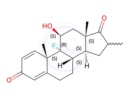 Chemical structure of Dexamethasone-17-Ketone