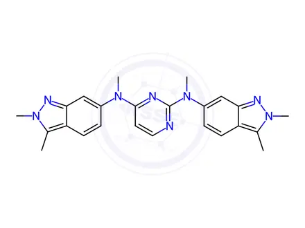 Chemical structure of Pazopanib Impurity 176