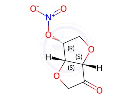 Chemical structure of Isosorbide dinitrate Impurity E