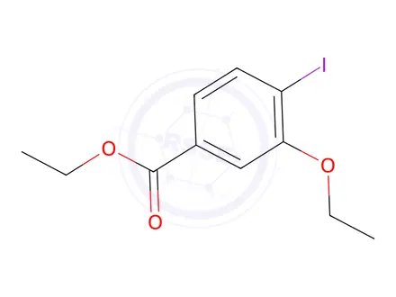 Chemical structure of ETHYL 3-ETHOXY-4-IODOBENZOATE