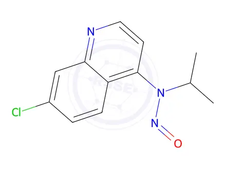 Chemical structure of Hydroxychloroquine impurity 62