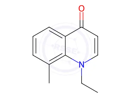 Chemical structure of 1-Ethyl-8-methylquinolin-4(1H)-one