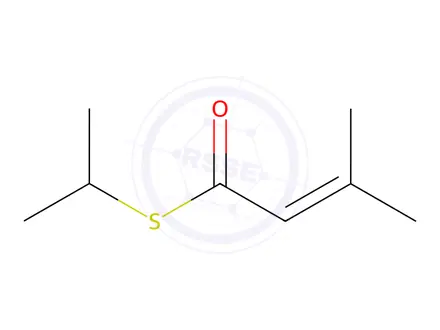 Chemical structure of ISOPROPYL 3-METHYLTHIO-2-BUTENOATE