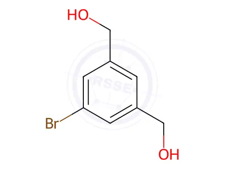 Chemical structure of (5-Bromo-1,3-phenylene)dimethanol