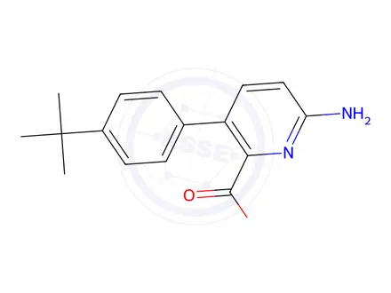Chemical structure of 6-Amino-3-(4-t-butylphenyl)picolinic acid
