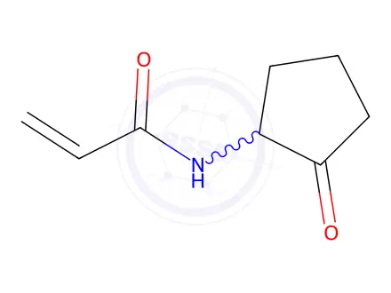 Chemical structure of N-(2-oxocyclopentyl)prop-2-enamide