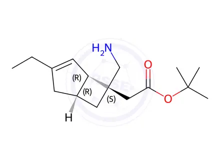 Chemical structure of Mirogabalin Impurity 215