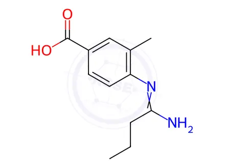 Chemical structure of Telmisartan Impurity 153