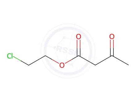 Chemical structure of 2-Chloroethyl 3-oxobutanoate