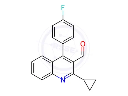 Chemical structure of Pitavastatin Impurity 102