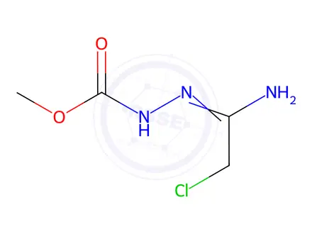 Chemical structure of N-Methylcarbonyl-2-chloroacetamidrazone