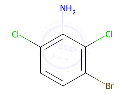 Chemical structure of 3-Bromo-2,6-dichloroaniline