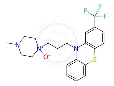 Chemical structure of Trifluoperazine N1-Oxide