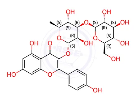 Chemical structure of Ternatumoside II